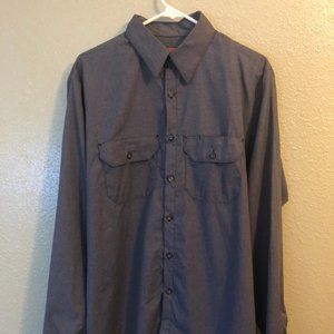 Gray Red Kap Shirt Size L